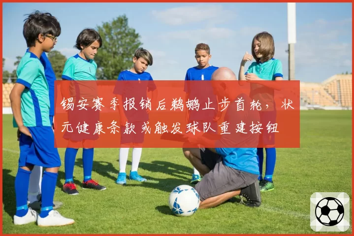 锡安赛季报销后鹈鹕止步首轮，状元健康条款或触发球队重建按钮
