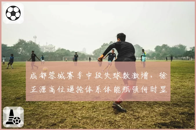 成都蓉城赛季中段失球数激增,徐正源高位逼抢体系体能瓶颈何时显现?